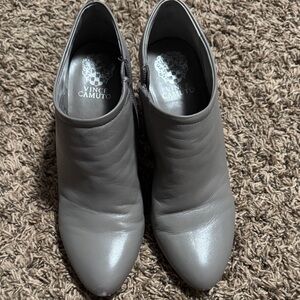 Vince Camuto Gray Ankle Booties
